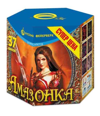 Амазонка Батарея салютов купить в Иваново | ivanovo.salutsklad.ru