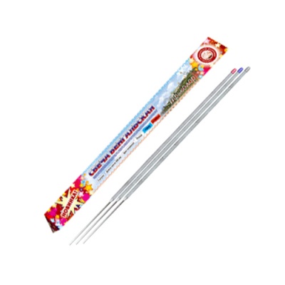 Триколор 300 мм. Бенгальские огни цветные купить в Иваново | ivanovo.salutsklad.ru