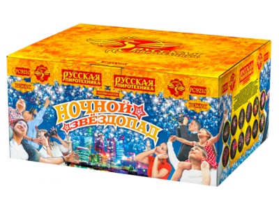 Ночной звездопад Комбинированный Фейерверк купить в Иваново | ivanovo.salutsklad.ru