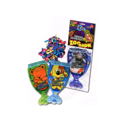 Зоопарк ТСЗ Надувная хлопушка купить в Иваново | ivanovo.salutsklad.ru