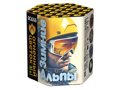 Зимние Альпы Батарея салютов купить в Иваново | ivanovo.salutsklad.ru