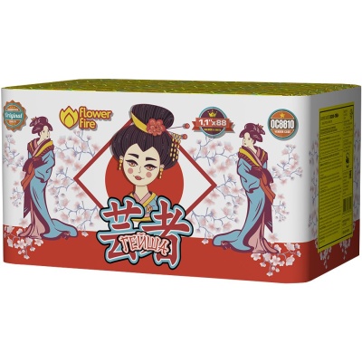 Гейша Батарея салютов купить в Иваново | ivanovo.salutsklad.ru