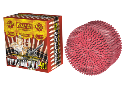 Пулеметная лента-500 Петарды связка купить в Иваново | ivanovo.salutsklad.ru