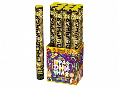 Праздничная 50 Пневматическая хлопушка купить в Иваново | ivanovo.salutsklad.ru