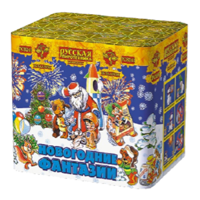 Новогодние фантазии New Салют купить в Иваново | ivanovo.salutsklad.ru
