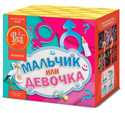 Мальчик или девочка М Фейерверк купить в Иваново | ivanovo.salutsklad.ru